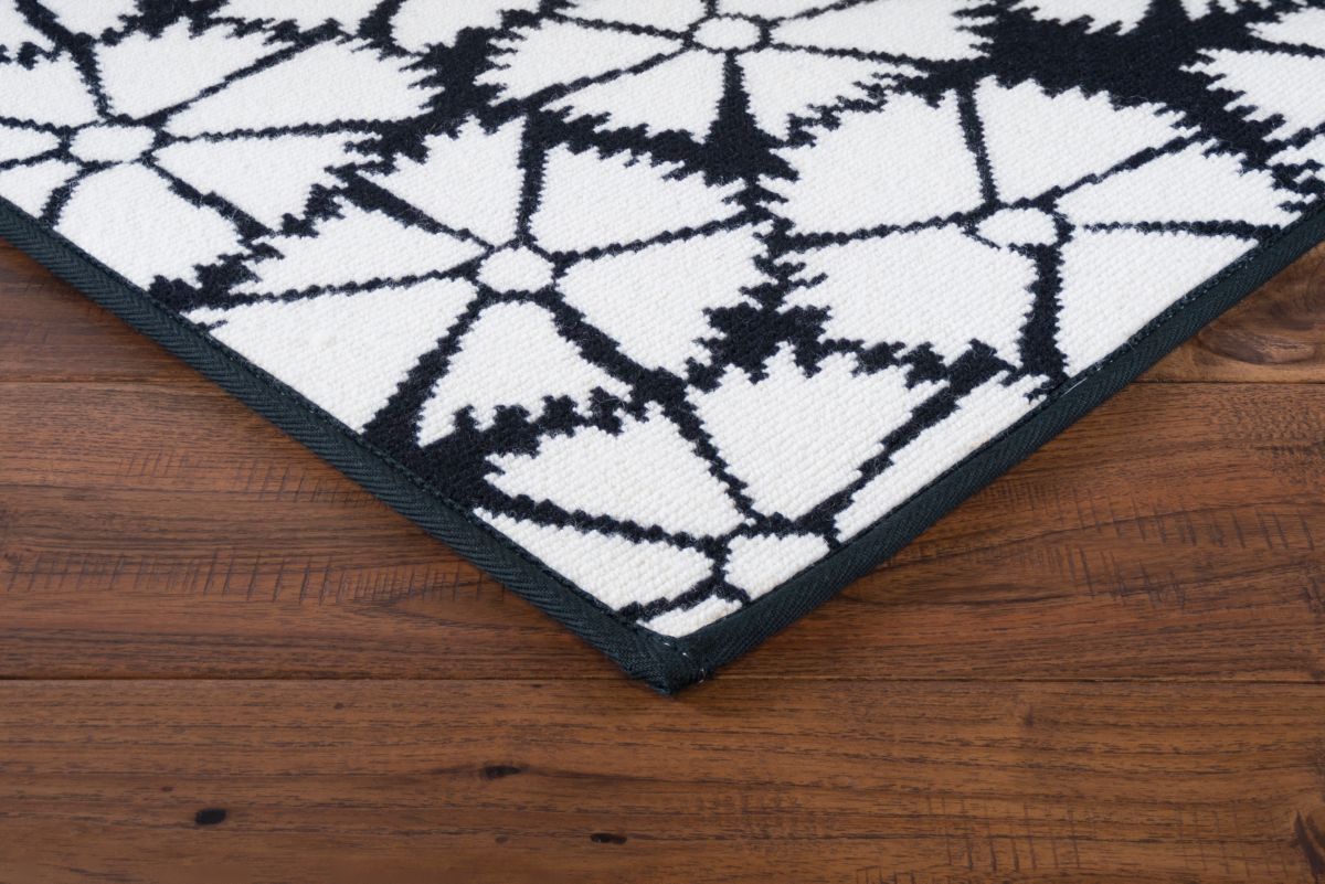 MISSONI PRANZO - WHITE/BLACK Rectangular 3'1''x15'5''